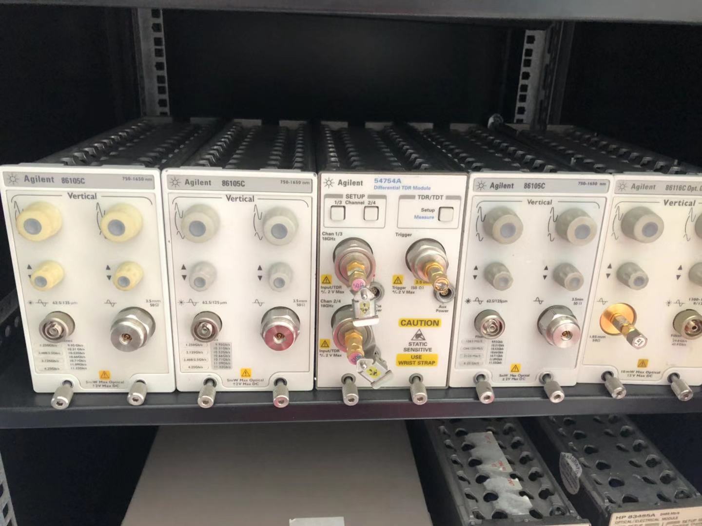 Agilent 86105C 9 GHz光采樣模塊，20 GHz 電采樣模塊